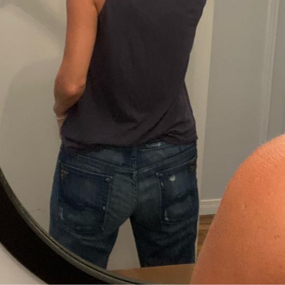 7 for all mankind jeans size 30 Josefina skinny boyfriend - Picture 5 of 11